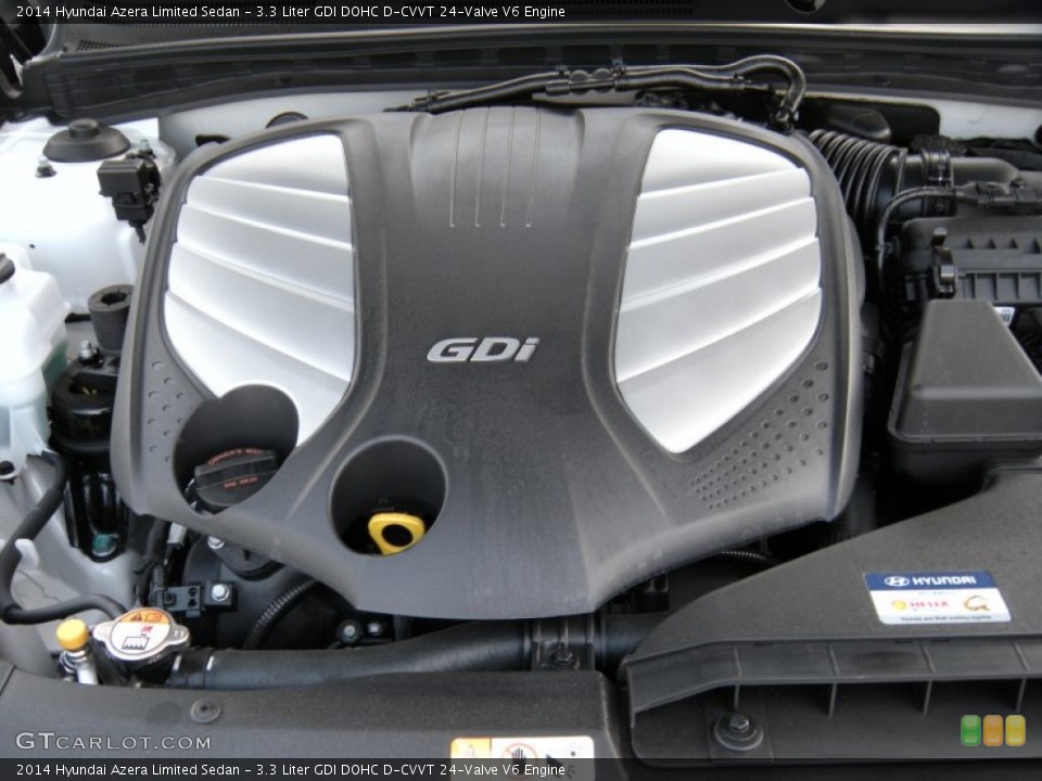 3.3 Liter GDI DOHC D-CVVT 24-Valve V6 Engine for the 2014 Hyundai Azera #93771989