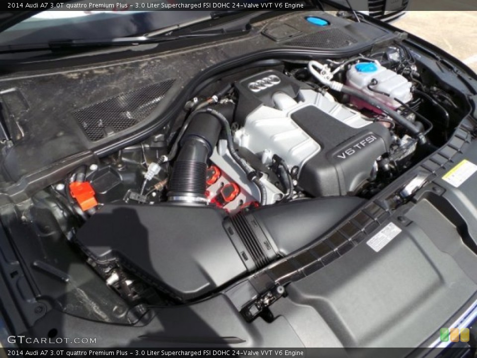 3.0 Liter Supercharged FSI DOHC 24-Valve VVT V6 Engine for the 2014 Audi A7 #93772364