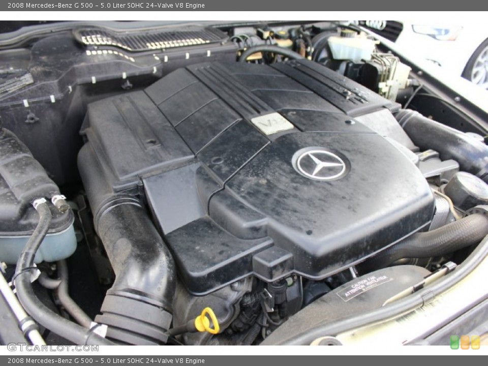 5.0 Liter SOHC 24-Valve V8 2008 Mercedes-Benz G Engine