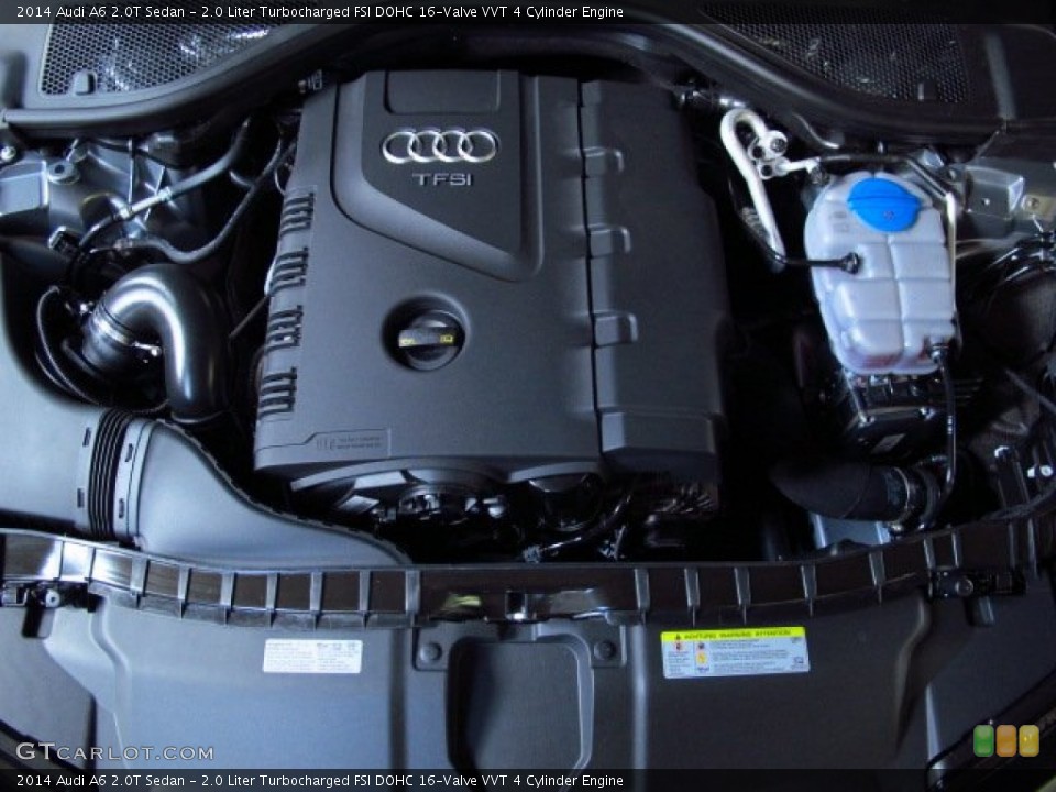 2.0 Liter Turbocharged FSI DOHC 16-Valve VVT 4 Cylinder 2014 Audi A6 Engine