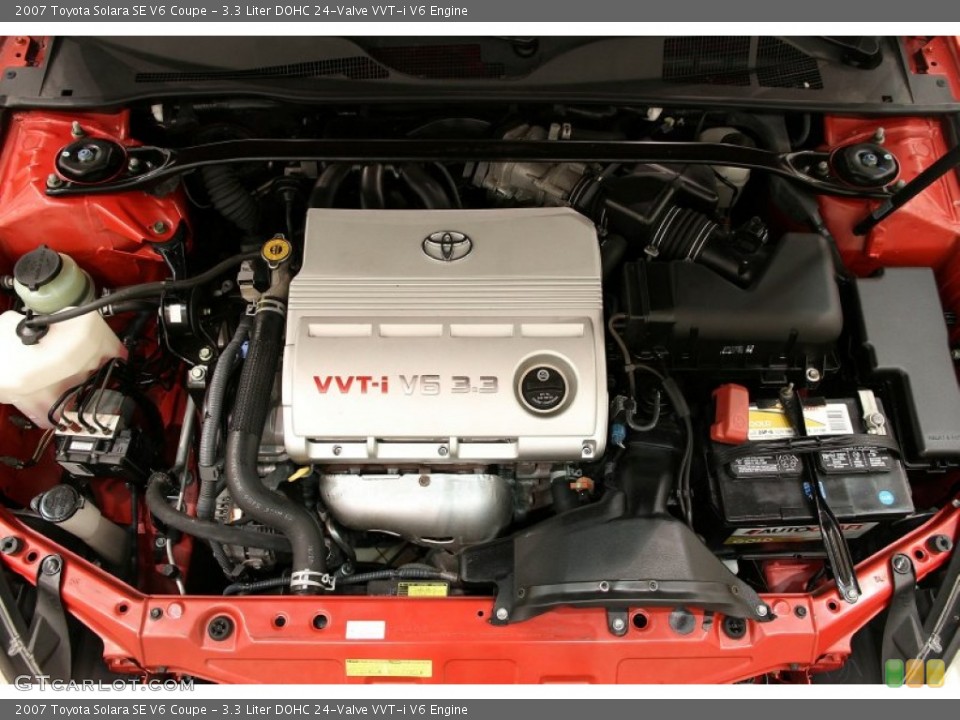 3.3 Liter DOHC 24-Valve VVT-i V6 Engine for the 2007 Toyota Solara #93808447