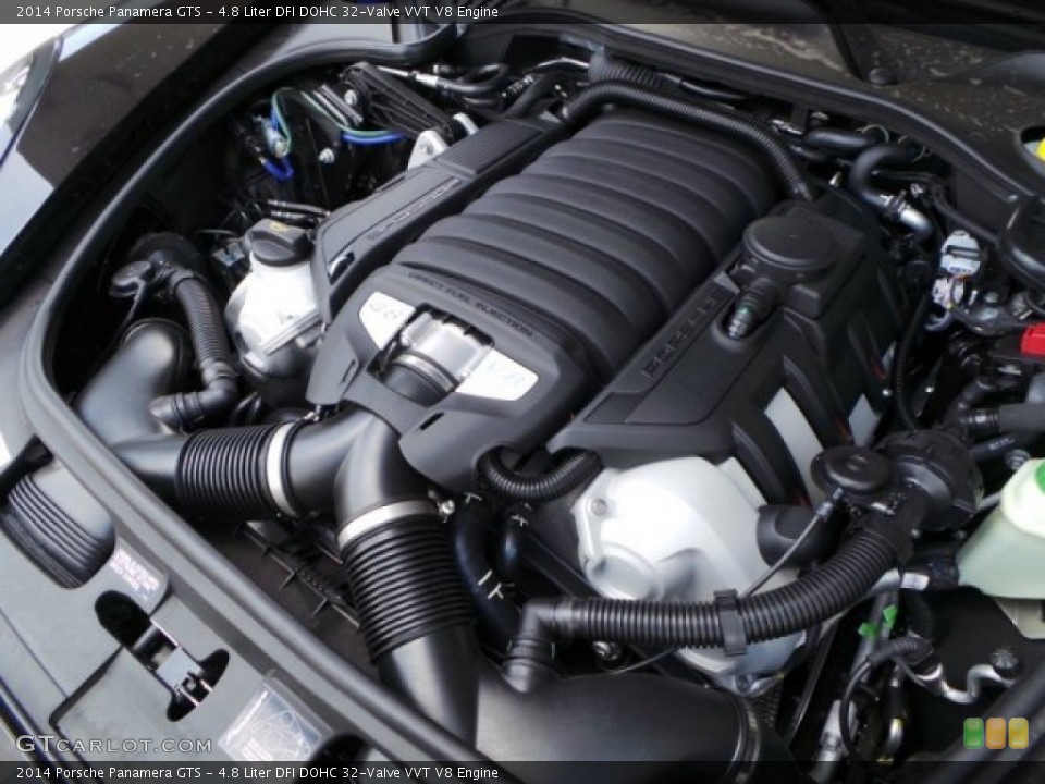 4.8 Liter DFI DOHC 32-Valve VVT V8 Engine for the 2014 Porsche Panamera #93809869