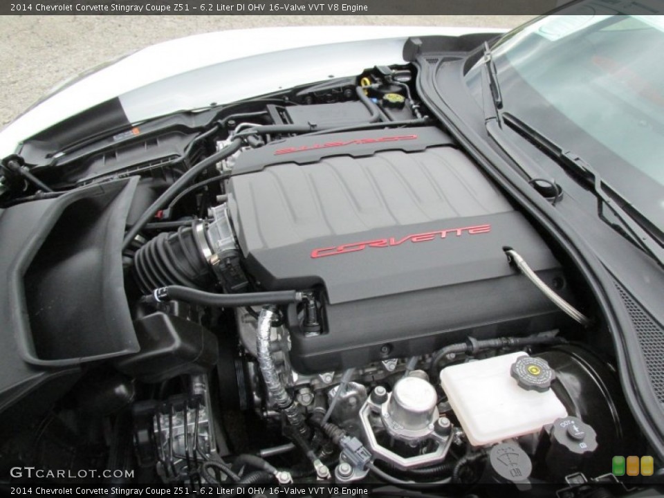 6.2 Liter DI OHV 16-Valve VVT V8 Engine for the 2014 Chevrolet Corvette #93818854