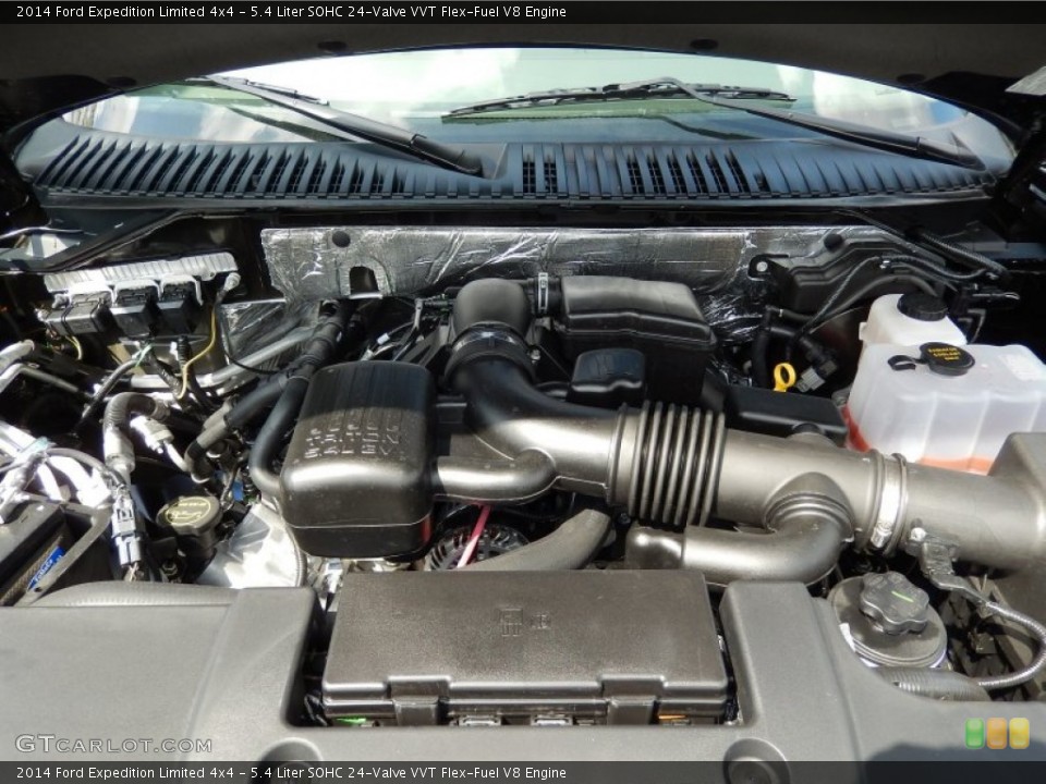 5.4 Liter SOHC 24-Valve VVT Flex-Fuel V8 Engine for the 2014 Ford Expedition #93870457