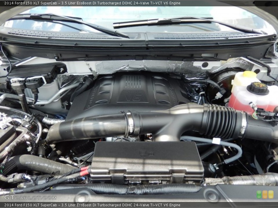 3.5 Liter EcoBoost DI Turbocharged DOHC 24-Valve Ti-VCT V6 Engine for the 2014 Ford F150 #93871717