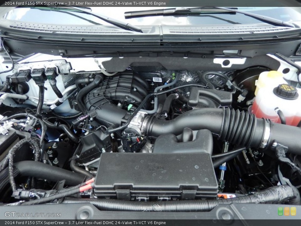 3.7 Liter Flex-Fuel DOHC 24-Valve Ti-VCT V6 Engine for the 2014 Ford F150 #93872040