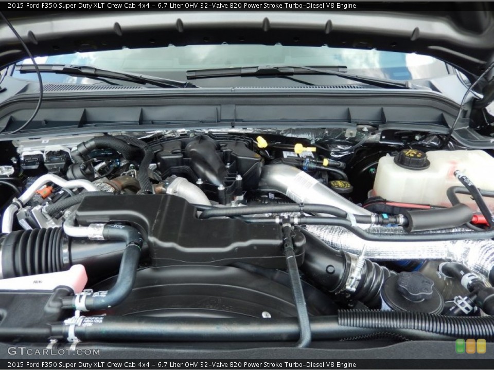 6.7 Liter OHV 32-Valve B20 Power Stroke Turbo-Diesel V8 Engine for the 2015 Ford F350 Super Duty #93887938