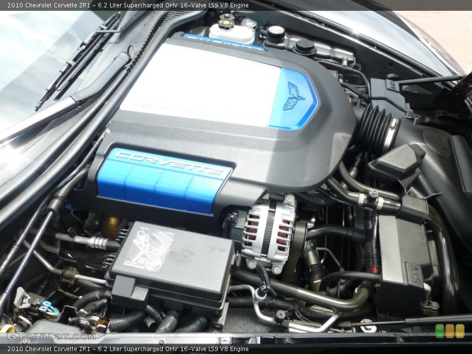 6.2 Liter Supercharged OHV 16-Valve LS9 V8 Engine for the 2010 Chevrolet Corvette #93893707