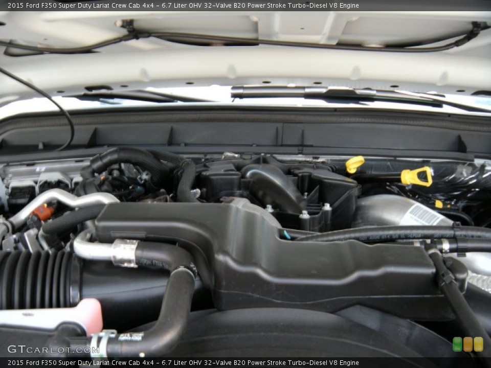 6.7 Liter OHV 32-Valve B20 Power Stroke Turbo-Diesel V8 Engine for the 2015 Ford F350 Super Duty #93906470