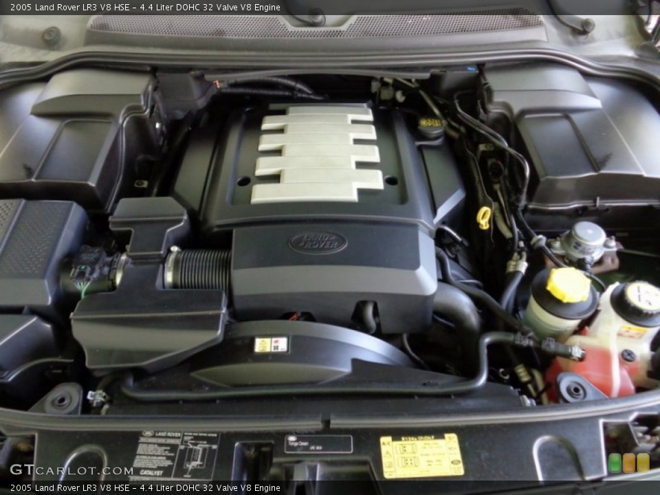 4.4 Liter DOHC 32 Valve V8 2005 Land Rover LR3 Engine