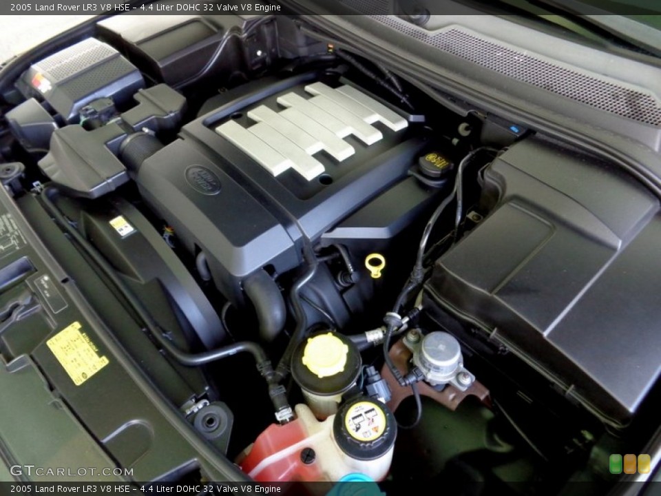 4.4 Liter DOHC 32 Valve V8 Engine for the 2005 Land Rover LR3 #93921194