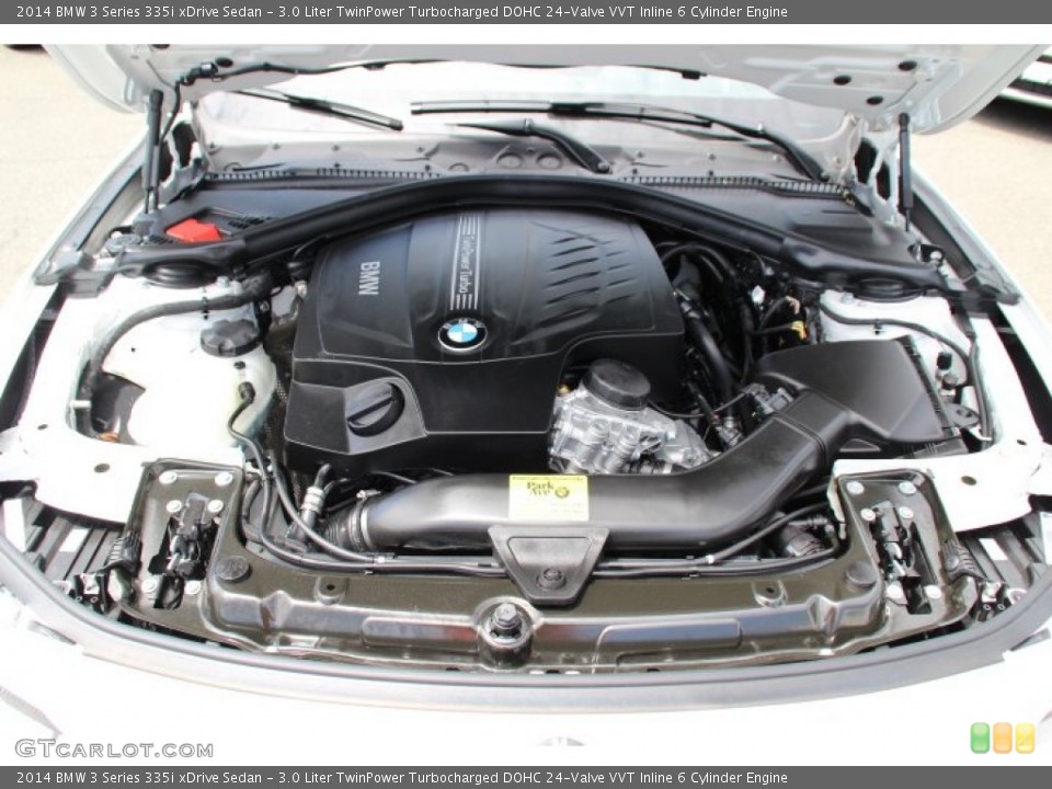 3.0 Liter TwinPower Turbocharged DOHC 24-Valve VVT Inline 6 Cylinder Engine for the 2014 BMW 3 Series #93939105