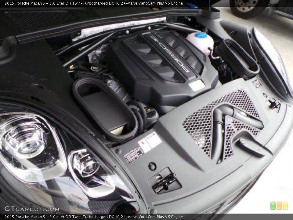 3.0 Liter DFI Twin-Turbocharged DOHC 24-Valve VarioCam Plus V6 Engine for the 2015 Porsche Macan #93940233