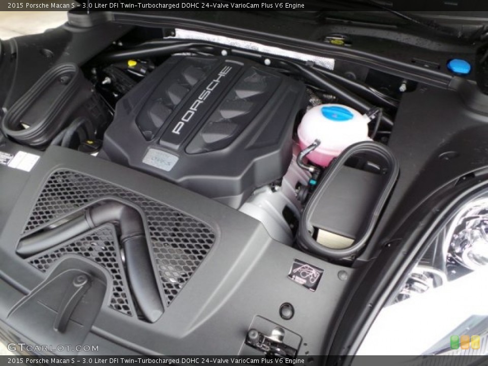 3.0 Liter DFI Twin-Turbocharged DOHC 24-Valve VarioCam Plus V6 Engine for the 2015 Porsche Macan #93940257