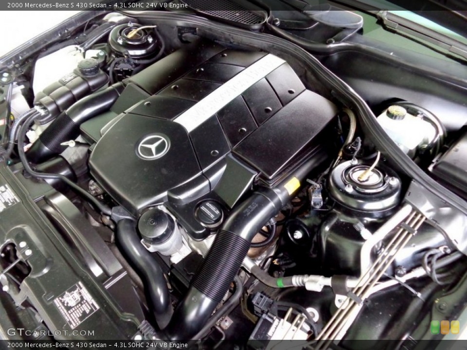 4.3L SOHC 24V V8 Engine for the 2000 Mercedes-Benz S #93947973