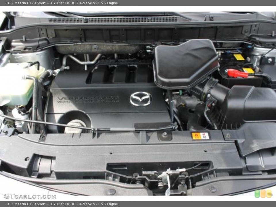 3.7 Liter DOHC 24-Valve VVT V6 Engine for the 2013 Mazda CX-9 #93954435