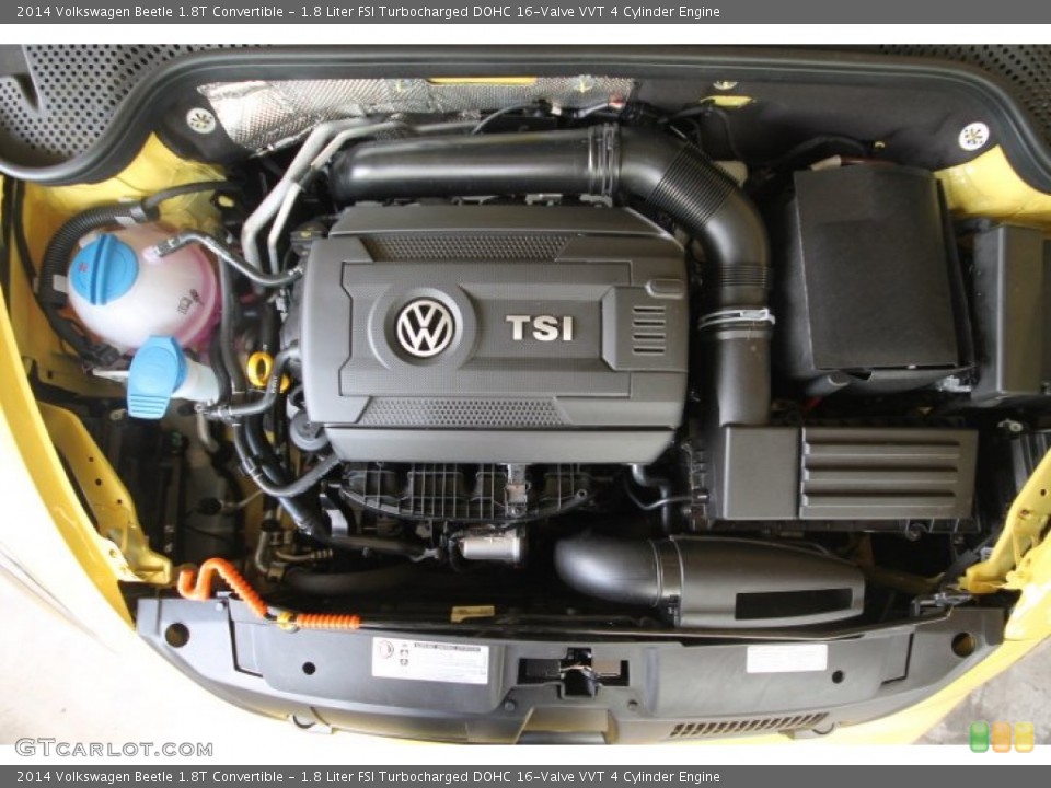 1.8 Liter FSI Turbocharged DOHC 16-Valve VVT 4 Cylinder Engine for the 2014 Volkswagen Beetle #93969438
