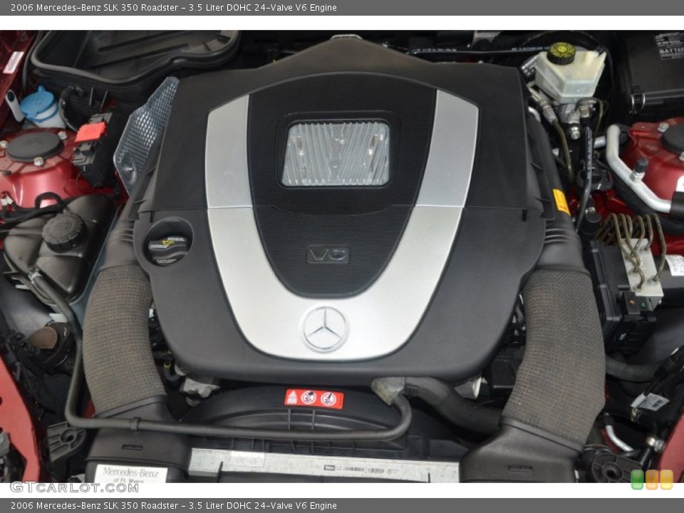 3.5 Liter DOHC 24-Valve V6 2006 Mercedes-Benz SLK Engine