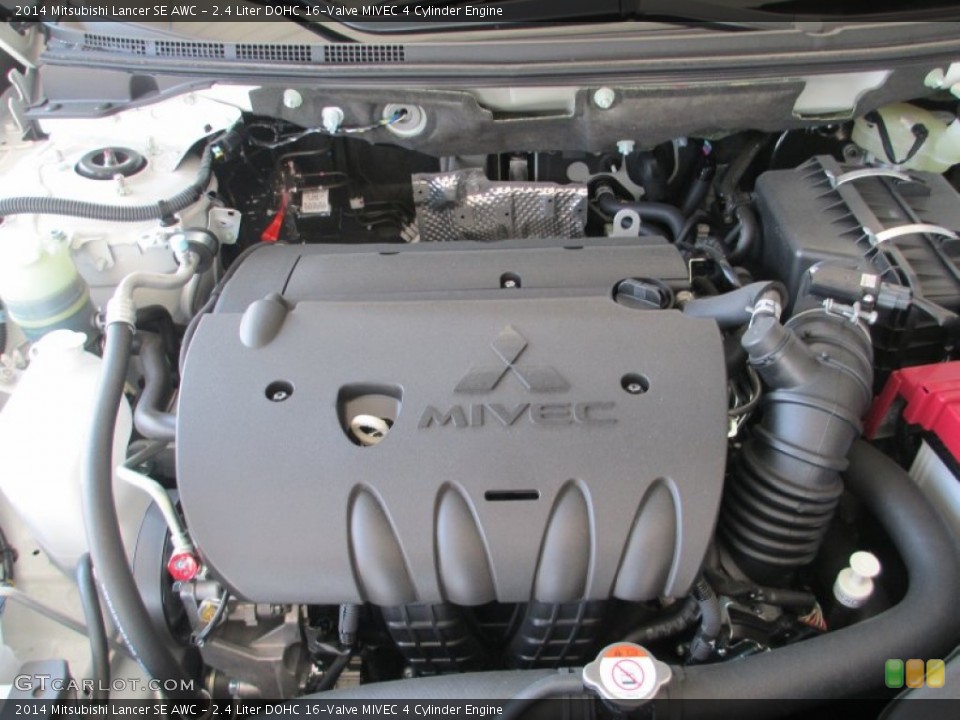 2.4 Liter DOHC 16-Valve MIVEC 4 Cylinder Engine for the 2014 Mitsubishi Lancer #94040302