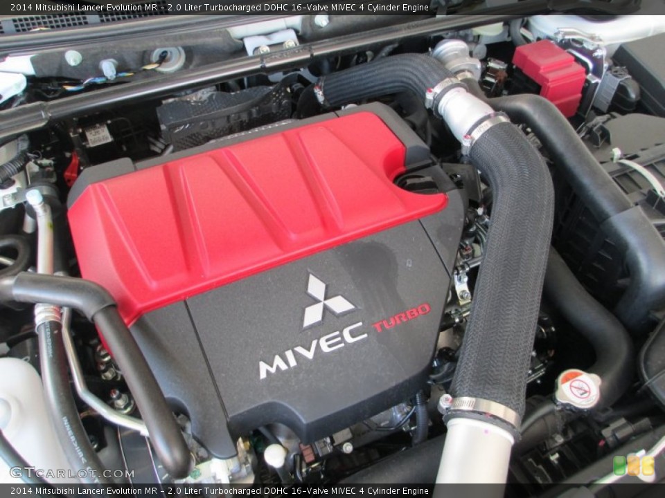 2.0 Liter Turbocharged DOHC 16-Valve MIVEC 4 Cylinder Engine for the 2014 Mitsubishi Lancer Evolution #94042816
