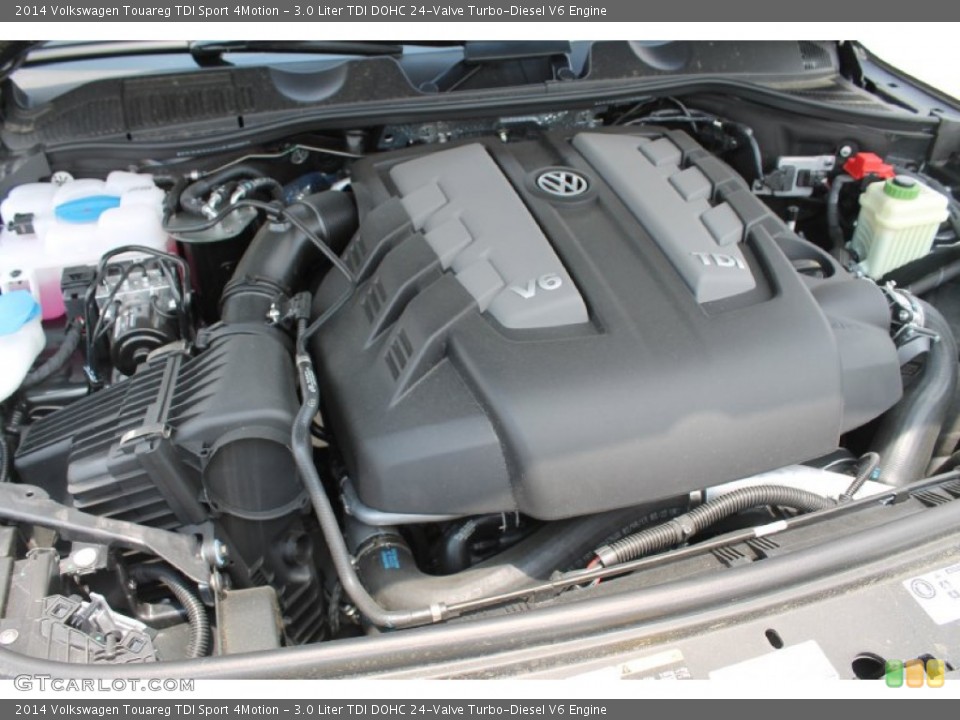 3.0 Liter TDI DOHC 24-Valve Turbo-Diesel V6 Engine for the 2014 Volkswagen Touareg #94044064