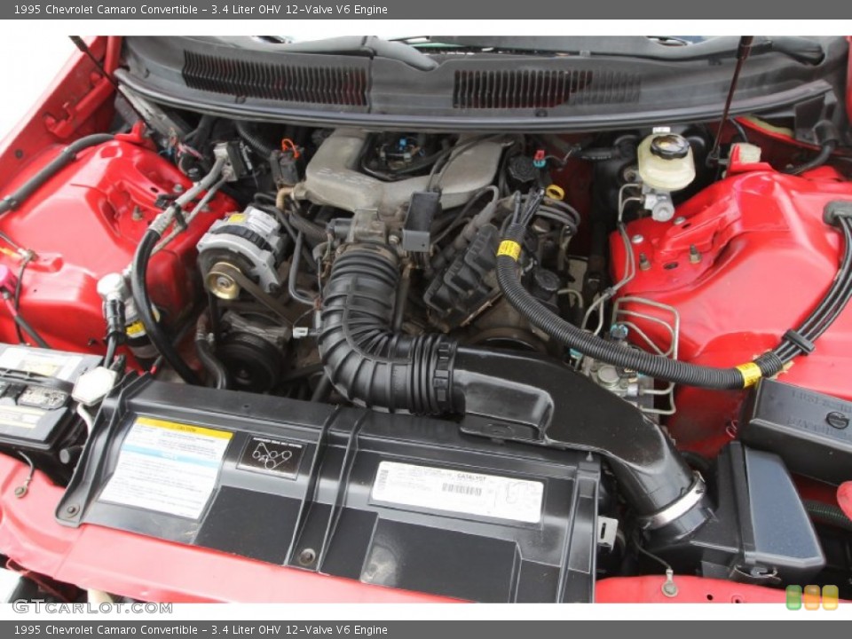 3.4 Liter OHV 12-Valve V6 Engine for the 1995 Chevrolet Camaro #94081026