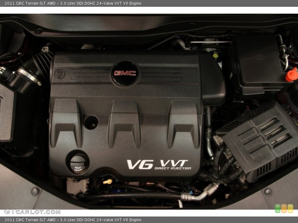 3.0 Liter SIDI DOHC 24-Valve VVT V6 Engine for the 2011 GMC Terrain #94083054