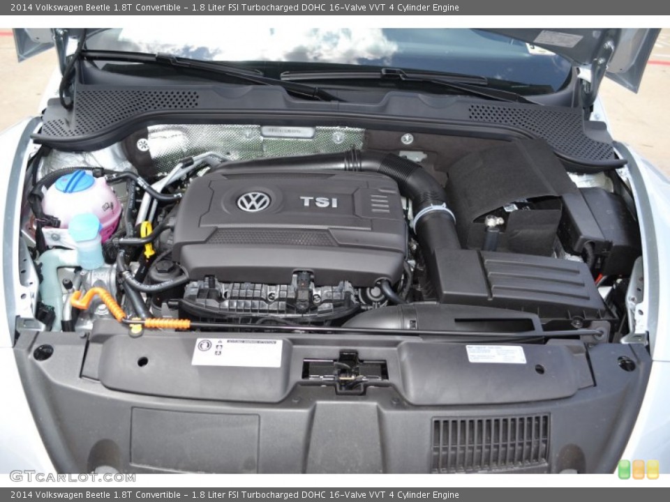 1.8 Liter FSI Turbocharged DOHC 16-Valve VVT 4 Cylinder Engine for the 2014 Volkswagen Beetle #94089072