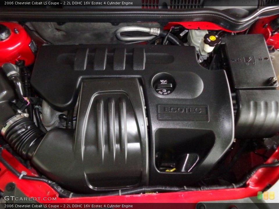 2.2L DOHC 16V Ecotec 4 Cylinder 2006 Chevrolet Cobalt Engine