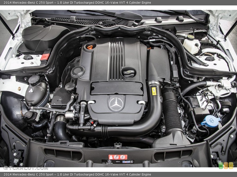 1.8 Liter DI Turbocharged DOHC 16-Valve VVT 4 Cylinder Engine for the 2014 Mercedes-Benz C #94113465