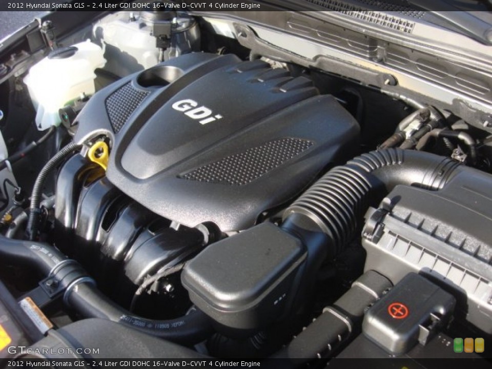 2.4 Liter GDI DOHC 16-Valve D-CVVT 4 Cylinder Engine for the 2012 Hyundai Sonata #94115235