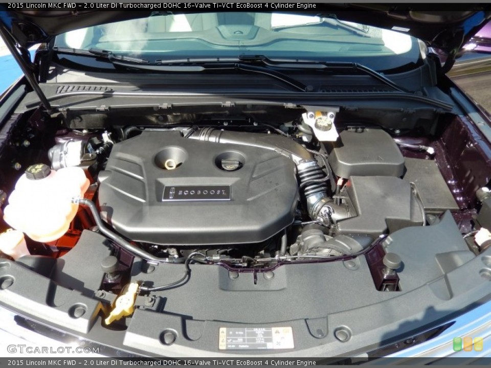 2.0 Liter DI Turbocharged DOHC 16-Valve Ti-VCT EcoBoost 4 Cylinder Engine for the 2015 Lincoln MKC #94115265