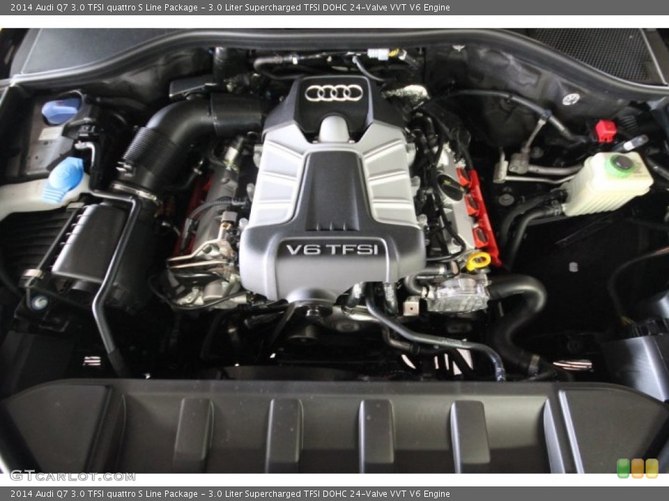 3.0 Liter Supercharged TFSI DOHC 24-Valve VVT V6 Engine for the 2014 Audi Q7 #94121890