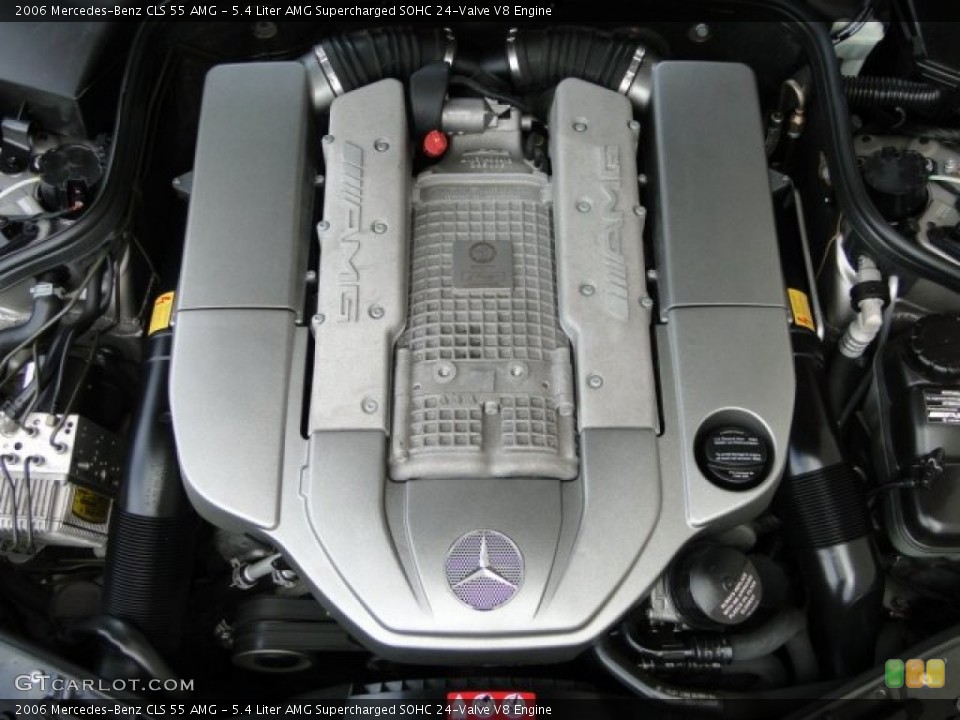 5.4 Liter AMG Supercharged SOHC 24-Valve V8 Engine for the 2006 Mercedes-Benz CLS #94129991
