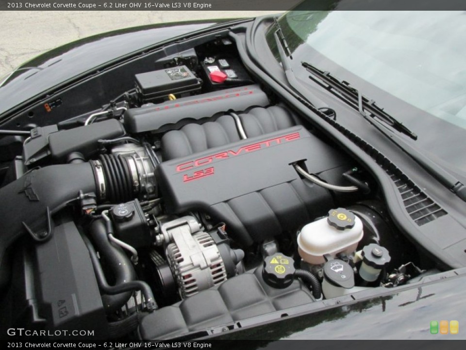 6.2 Liter OHV 16-Valve LS3 V8 Engine for the 2013 Chevrolet Corvette #94151762