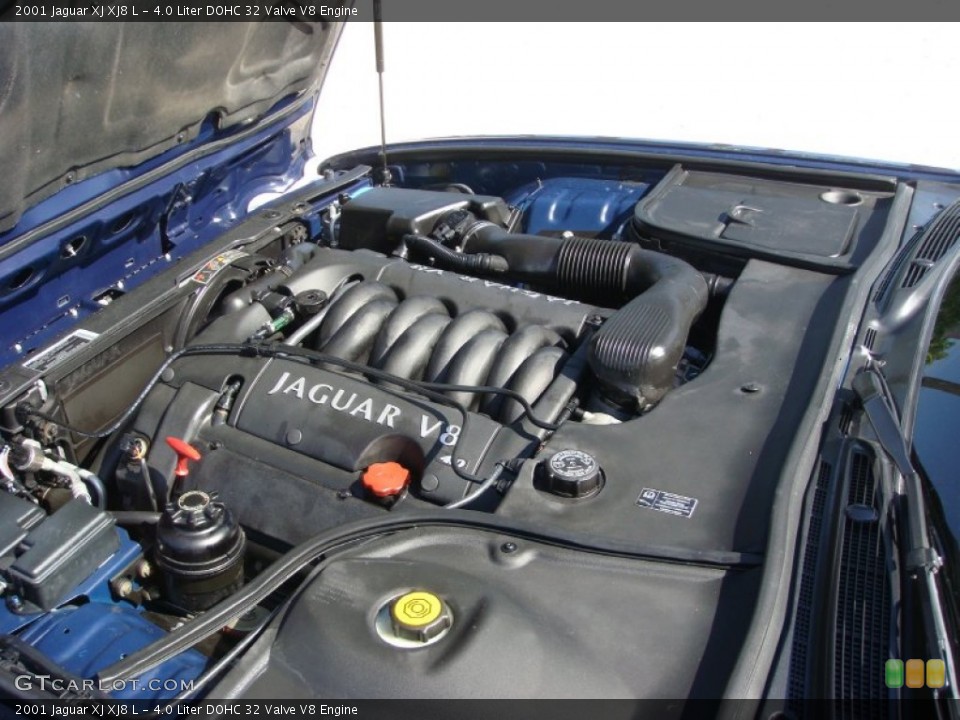 4.0 Liter DOHC 32 Valve V8 Engine for the 2001 Jaguar XJ #94155798