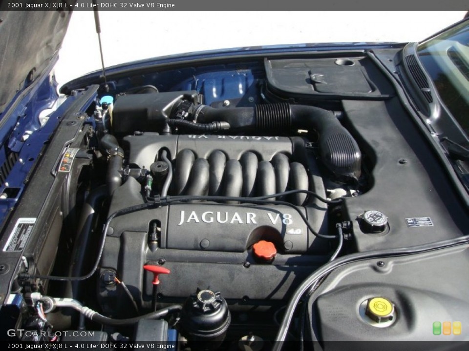 4.0 Liter DOHC 32 Valve V8 Engine for the 2001 Jaguar XJ #94155828