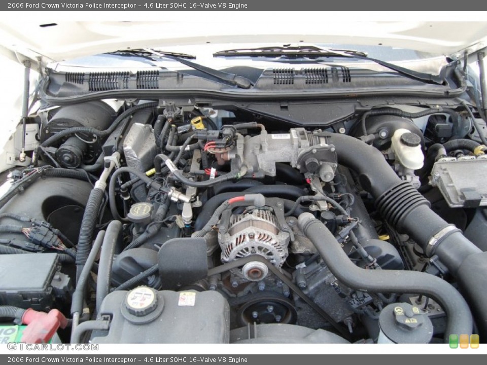 4.6 Liter SOHC 16-Valve V8 Engine for the 2006 Ford Crown Victoria #94171344