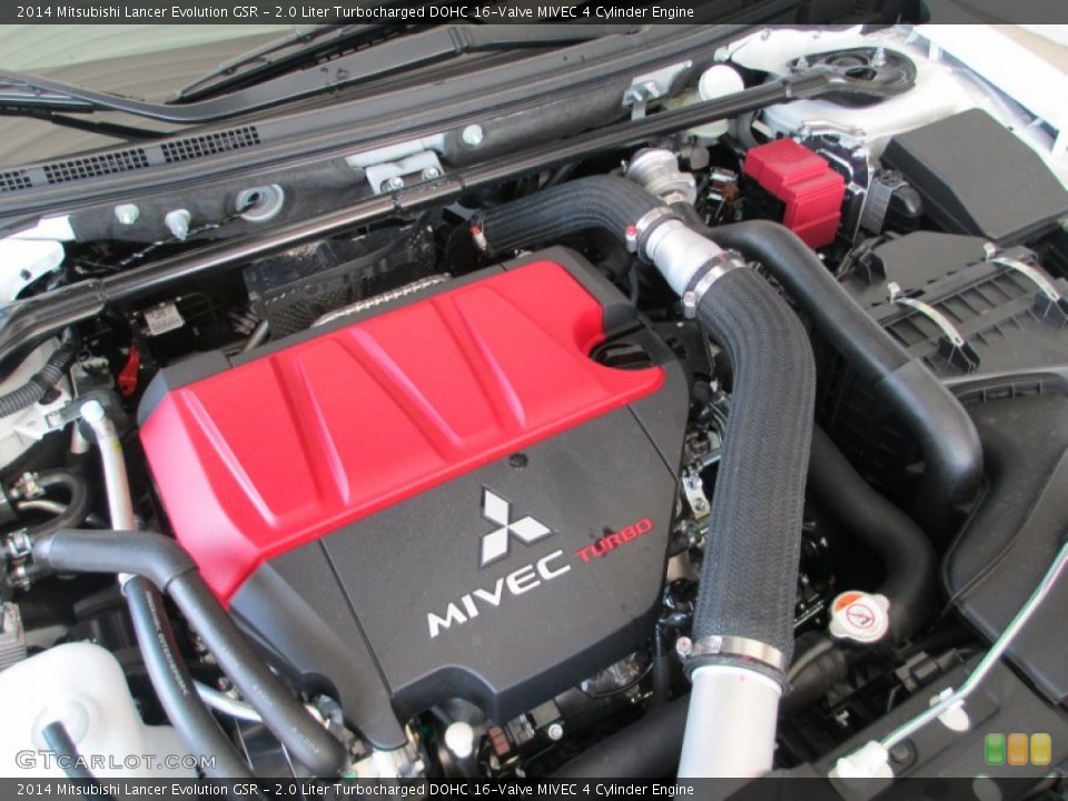2.0 Liter Turbocharged DOHC 16-Valve MIVEC 4 Cylinder Engine for the 2014 Mitsubishi Lancer Evolution #94172283