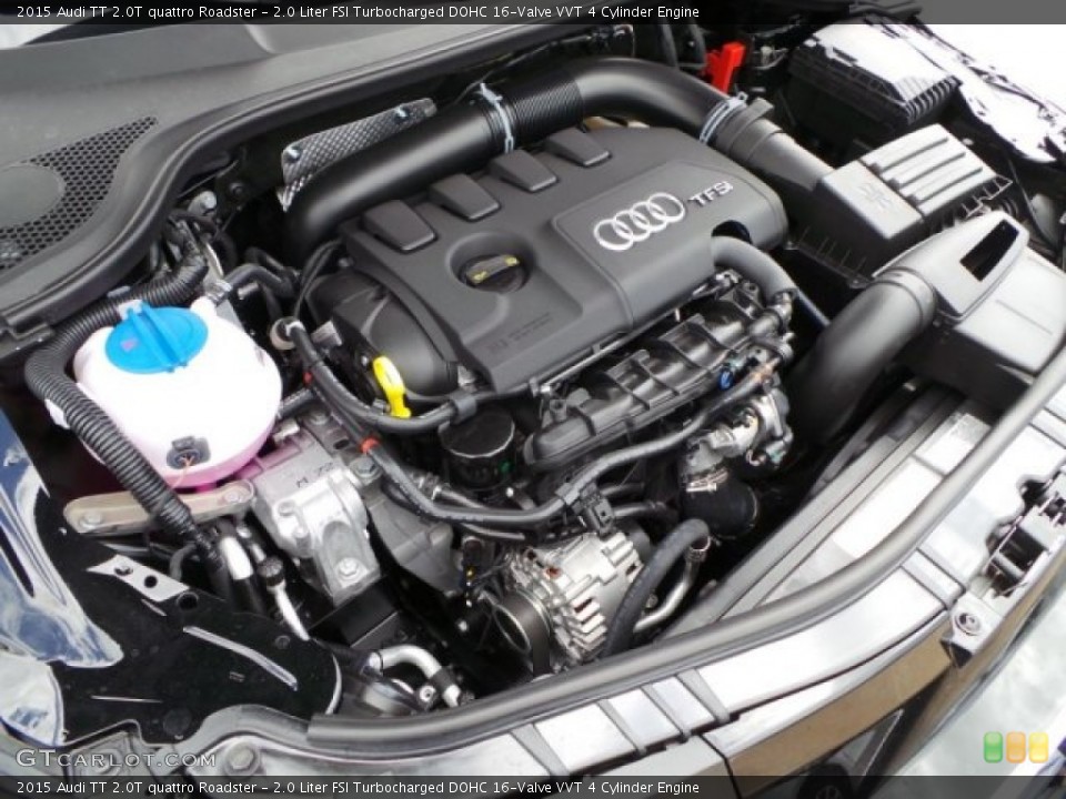2.0 Liter FSI Turbocharged DOHC 16-Valve VVT 4 Cylinder Engine for the 2015 Audi TT #94175229