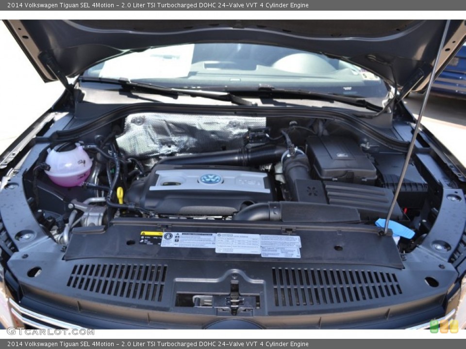 2.0 Liter TSI Turbocharged DOHC 24-Valve VVT 4 Cylinder Engine for the 2014 Volkswagen Tiguan #94176379