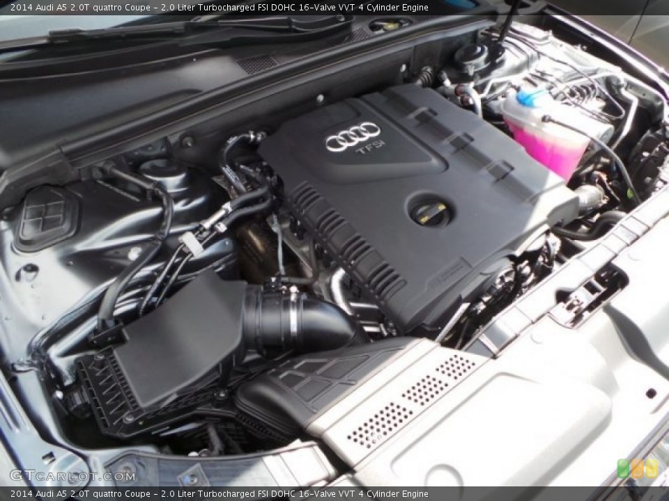 2.0 Liter Turbocharged FSI DOHC 16-Valve VVT 4 Cylinder Engine for the 2014 Audi A5 #94220240