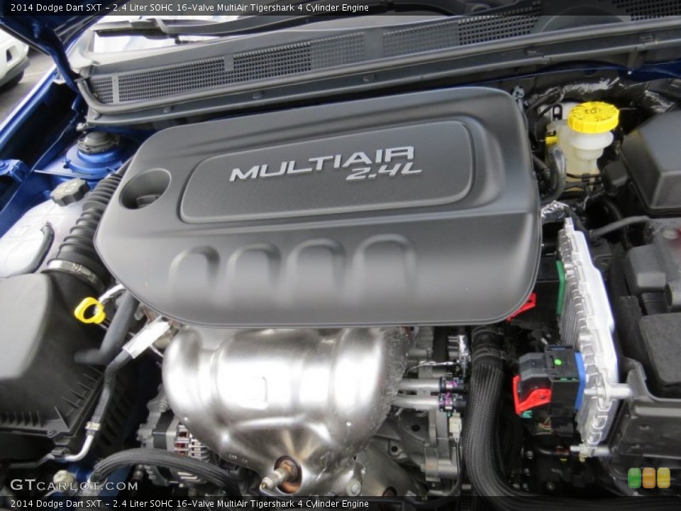 2.4 Liter SOHC 16-Valve MultiAir Tigershark 4 Cylinder Engine for the 2014 Dodge Dart #94226375