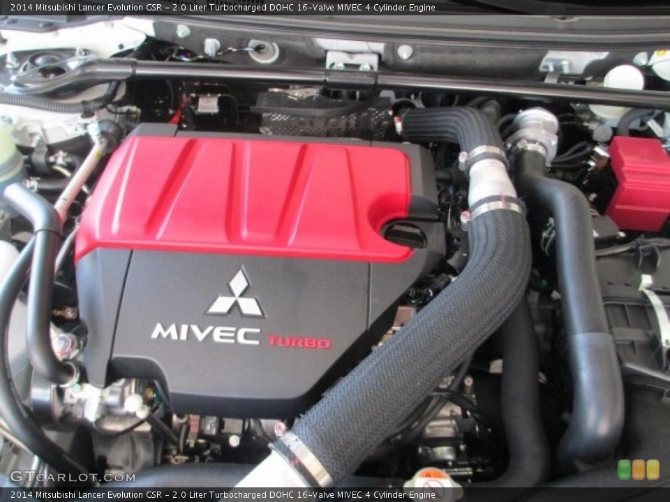 2.0 Liter Turbocharged DOHC 16-Valve MIVEC 4 Cylinder Engine for the 2014 Mitsubishi Lancer Evolution #94229519