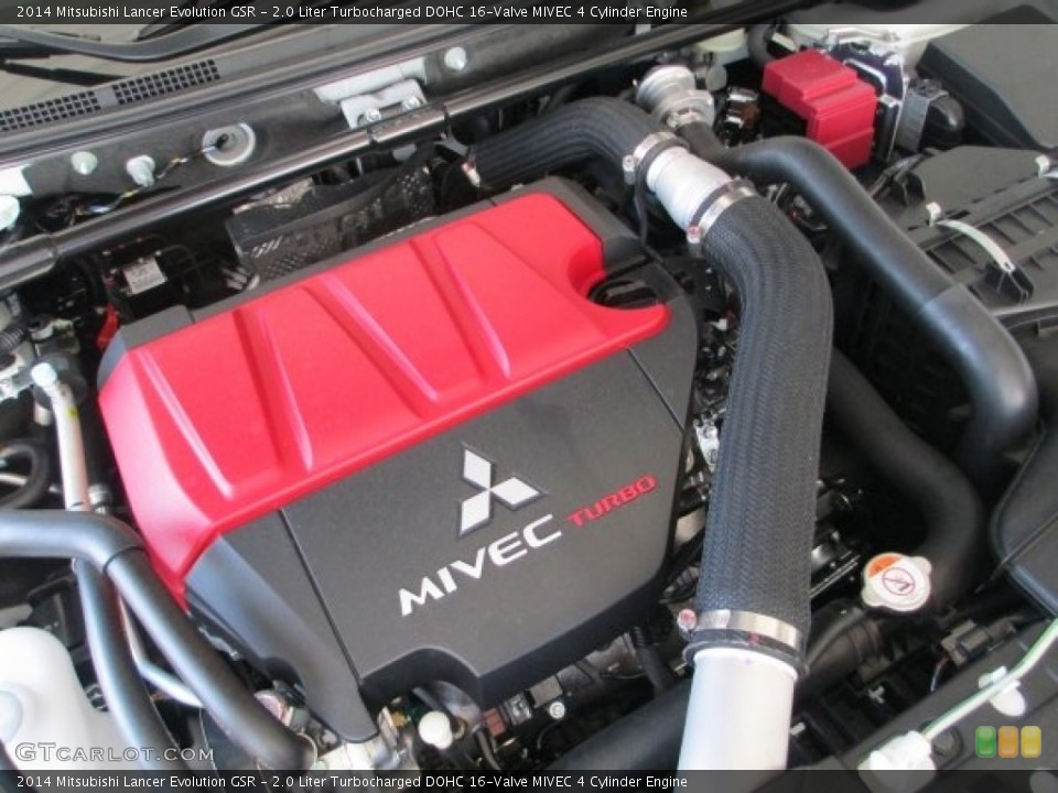 2.0 Liter Turbocharged DOHC 16-Valve MIVEC 4 Cylinder Engine for the 2014 Mitsubishi Lancer Evolution #94229546