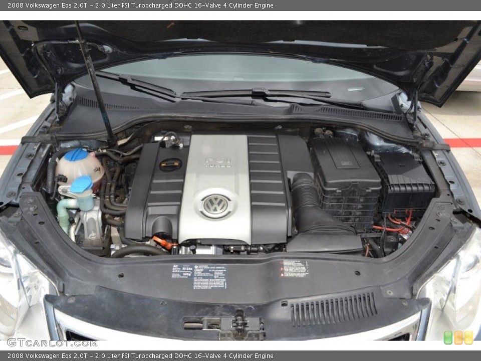2.0 Liter FSI Turbocharged DOHC 16-Valve 4 Cylinder Engine for the 2008 Volkswagen Eos #94250030