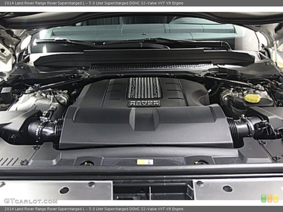 5.0 Liter Supercharged DOHC 32-Valve VVT V8 Engine for the 2014 Land Rover Range Rover #94263101