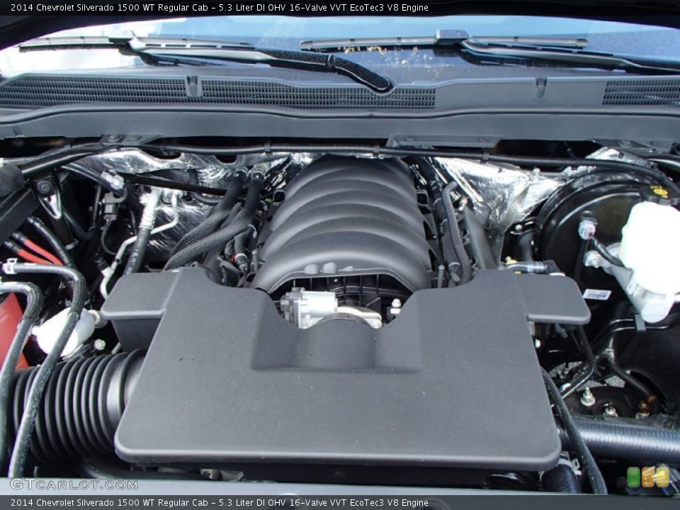 5.3 Liter DI OHV 16-Valve VVT EcoTec3 V8 Engine for the 2014 Chevrolet Silverado 1500 #94266494