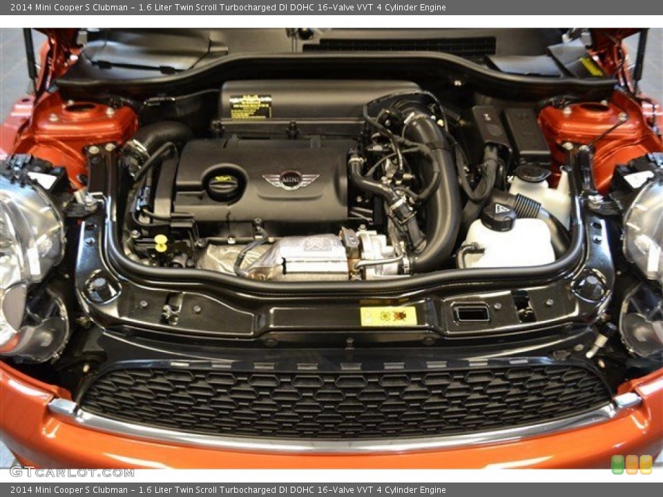 1.6 Liter Twin Scroll Turbocharged DI DOHC 16-Valve VVT 4 Cylinder Engine for the 2014 Mini Cooper #94270247