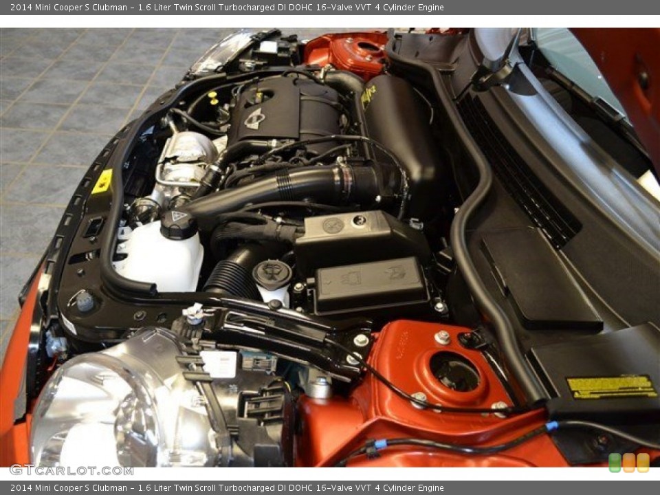 1.6 Liter Twin Scroll Turbocharged DI DOHC 16-Valve VVT 4 Cylinder Engine for the 2014 Mini Cooper #94270265